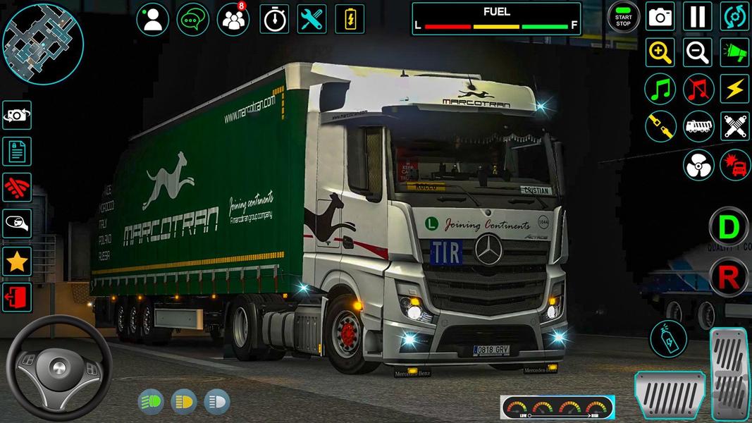 بازی ماشین تریلی I بازی جدید - Gameplay image of android game