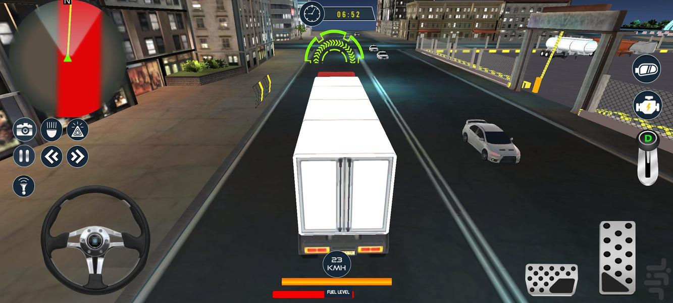 بازی ماشین تریلی I ماشین سنگین - عکس بازی موبایلی اندروید