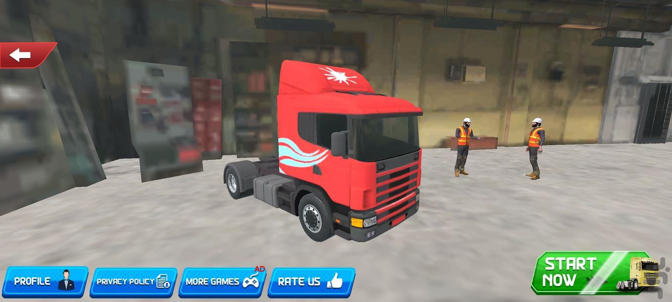 بازی ماشین تریلی I ماشین سنگین - عکس بازی موبایلی اندروید