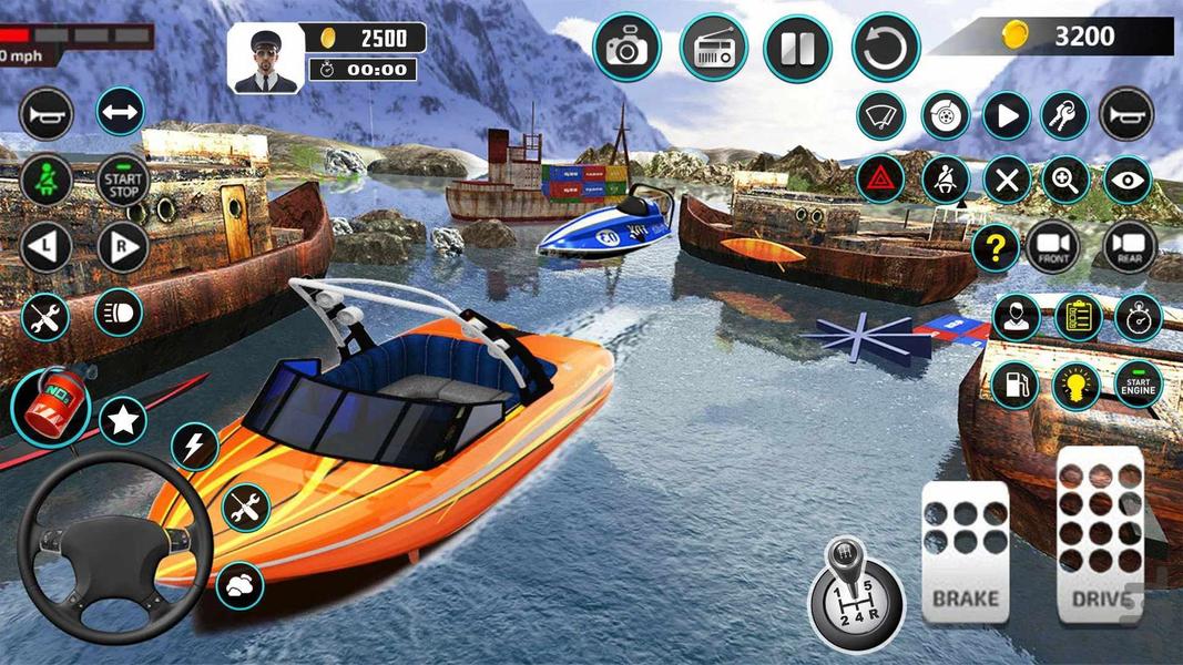 قایق بازی I بازی جدید - Gameplay image of android game