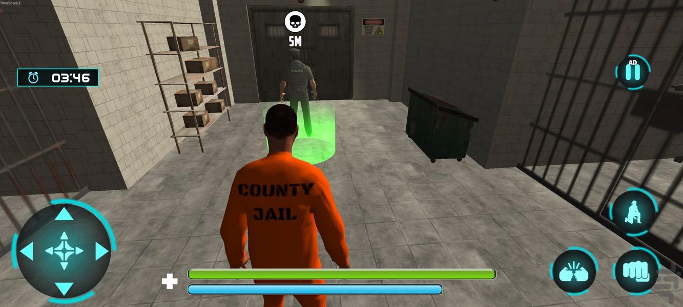 بازی فرار از زندان : بازی جدید - عکس بازی موبایلی اندروید