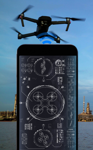 Drone Remote Control Prank - عکس برنامه موبایلی اندروید