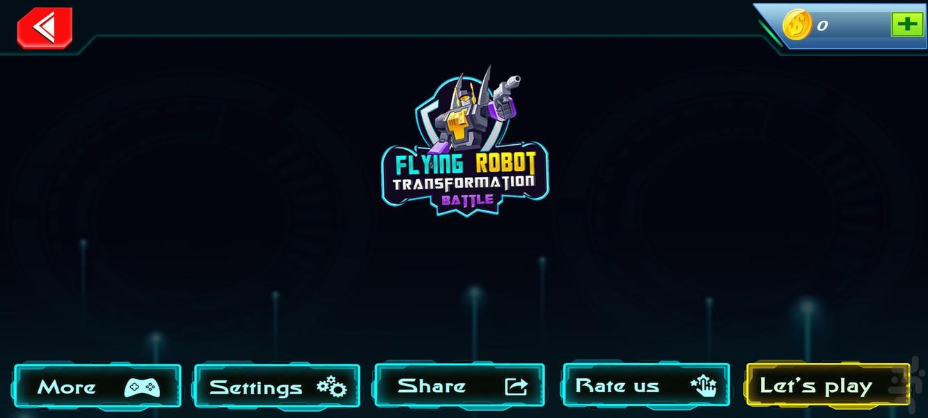 بازی ربات تبدیل شونده : بازی جدید - Gameplay image of android game