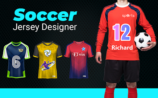 Soccer Jersey Designer - عکس برنامه موبایلی اندروید