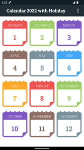 Calendar 2022 with Holiday for Android - Download | Bazaar