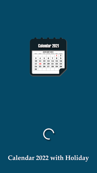 Calendar 2025 with Holiday - Image screenshot of android app
