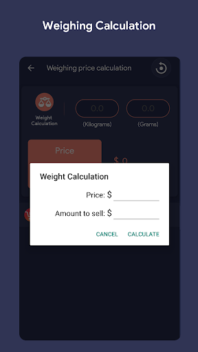 Digital scale to weight grams - عکس برنامه موبایلی اندروید