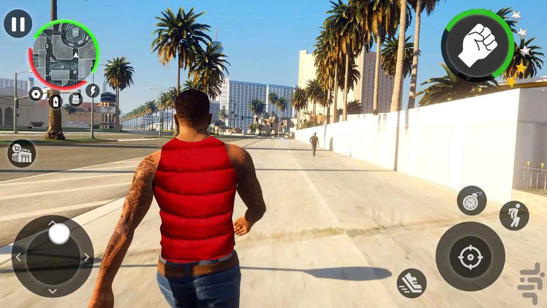 بازی گنگستر : بازی جدید - Gameplay image of android game