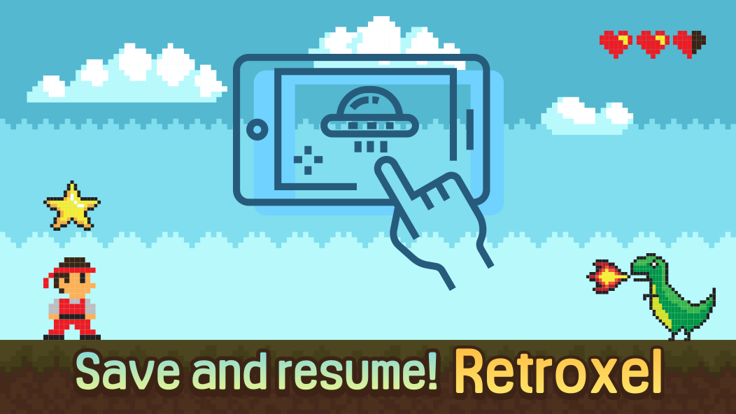 Retroxel: Retro Arcade Games - عکس بازی موبایلی اندروید