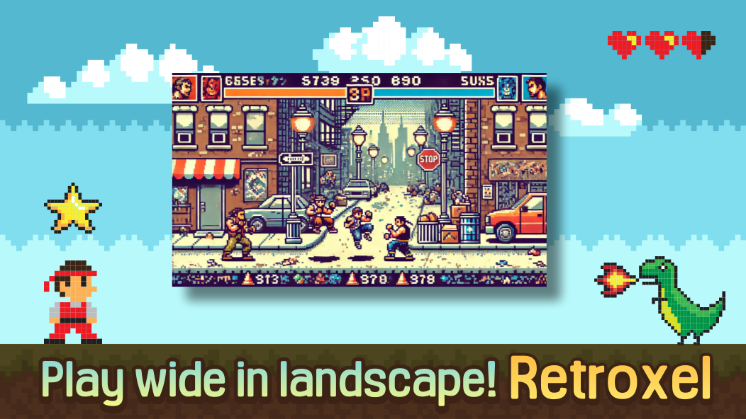 Retroxel: Retro Arcade Games - عکس بازی موبایلی اندروید