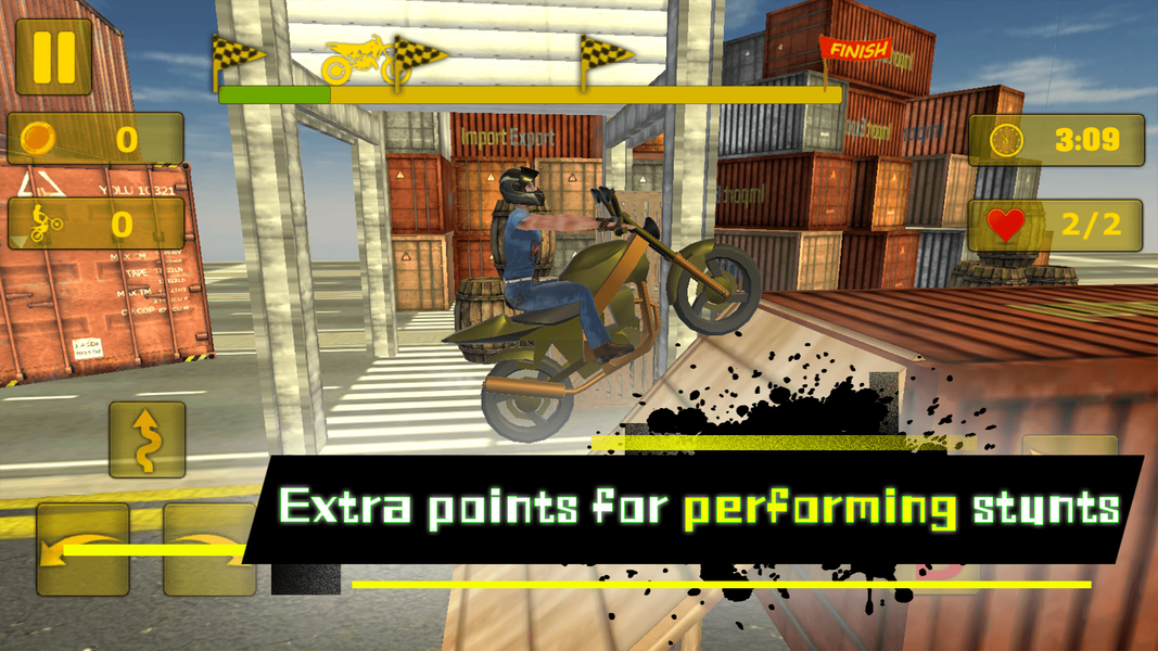 Motorcycle Stunt - عکس بازی موبایلی اندروید
