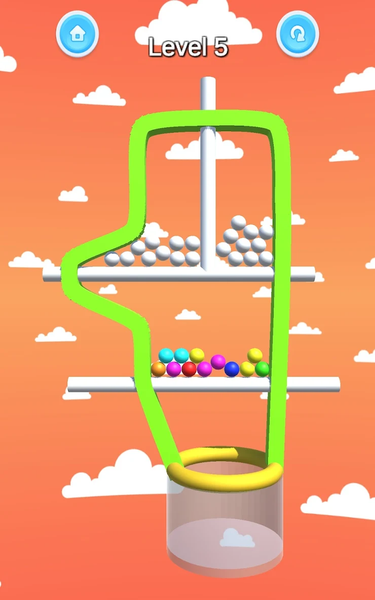 Pull Pin: Ball Rescue - Gameplay image of android game