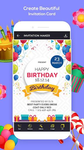 Invitation Maker, Ecards Maker - عکس برنامه موبایلی اندروید