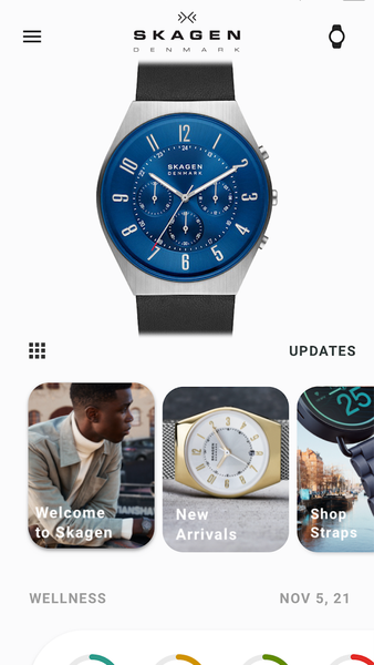 Skagen Smartwatches - عکس برنامه موبایلی اندروید