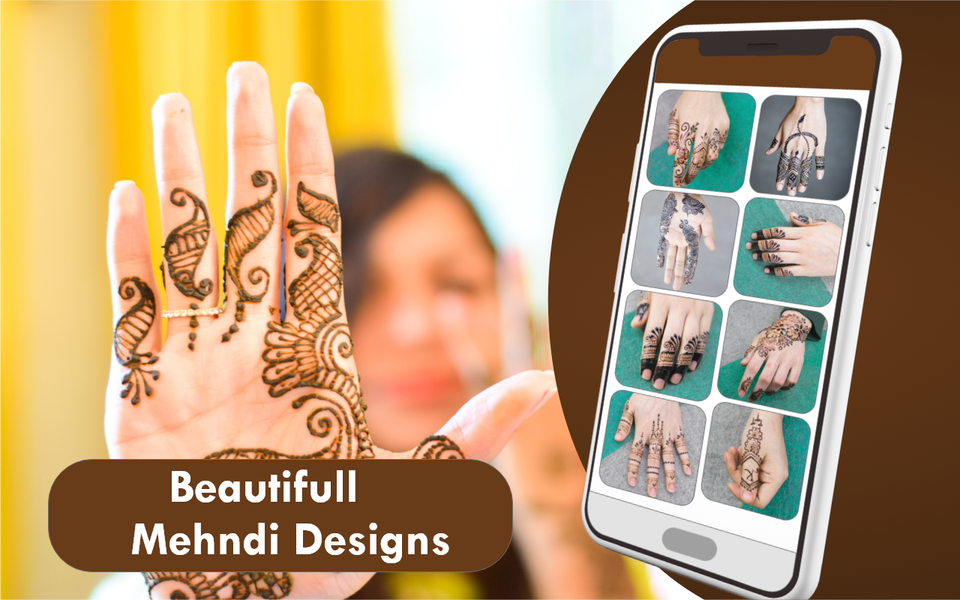 Mehndi Design 2023 - Image screenshot of android app