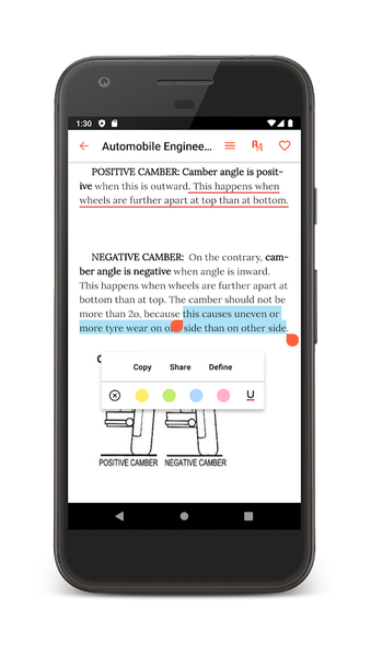 Automobile Engineering - Image screenshot of android app