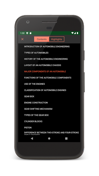 Automobile Engineering - Image screenshot of android app