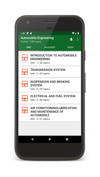 Automobile Engineering - Image screenshot of android app