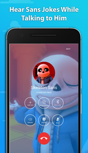 Skeleton Sans Fake Video Call for Android - Free App Download