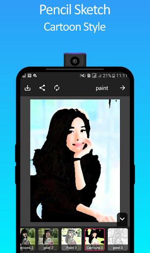 Photo Editor - Sketch Photo Maker, Cartoon Filter - عکس برنامه موبایلی اندروید