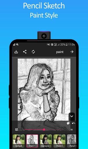 Photo Editor - Sketch Photo Maker, Cartoon Filter - عکس برنامه موبایلی اندروید