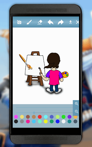 Paint App - عکس برنامه موبایلی اندروید