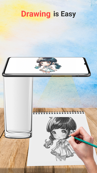 Draw Sketch AR: Trace Anything - Image screenshot of android app