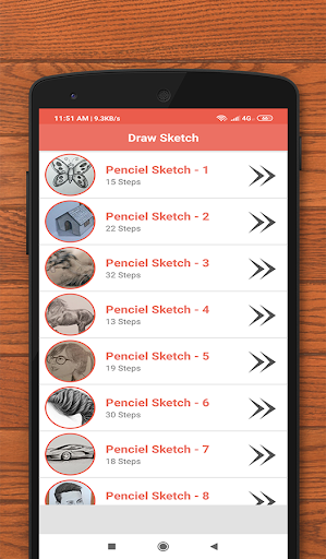 How to Sketch - Penciel Sketch - عکس برنامه موبایلی اندروید