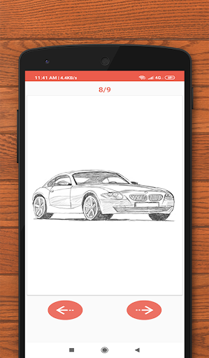 How to Draw Cars - Image screenshot of android app