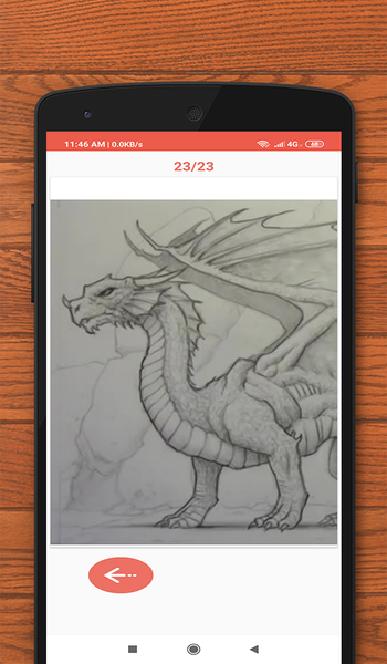 How to Draw Dragon - Image screenshot of android app