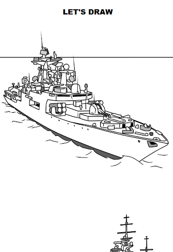 Draw Battleships - Image screenshot of android app