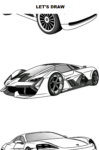 Draw Cars: Concept - عکس برنامه موبایلی اندروید