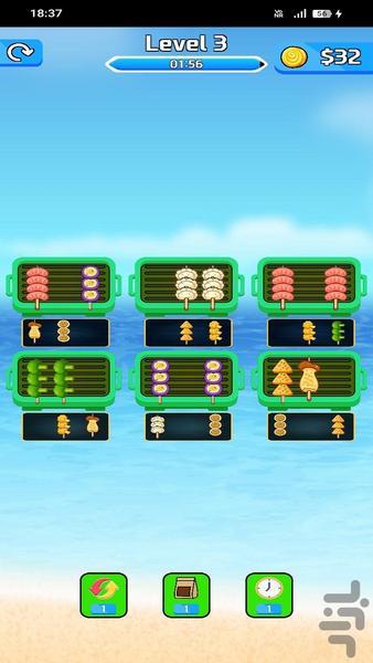 Skewer Match Sort - Gameplay image of android game