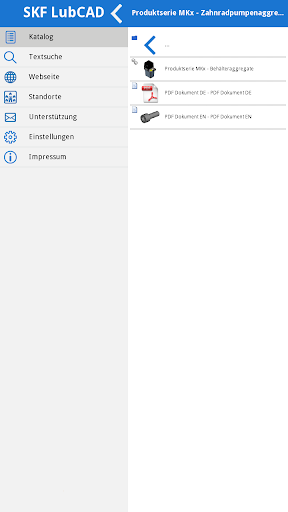SKF LubCAD - Image screenshot of android app