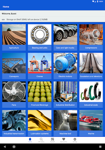 SKF Shelf - Image screenshot of android app