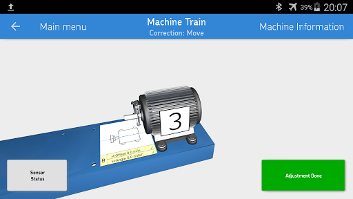 SKF Machine train alignment - عکس برنامه موبایلی اندروید