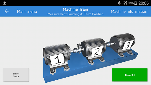 SKF Machine train alignment - عکس برنامه موبایلی اندروید