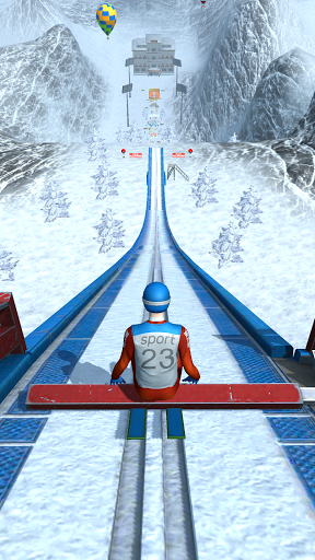 Ski Ramp Jumping - Gameplay image of android game