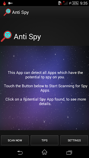 Anti Spy (SpyWare Removal) - عکس برنامه موبایلی اندروید