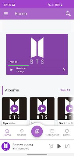 BTS Songs 2022 - عکس برنامه موبایلی اندروید