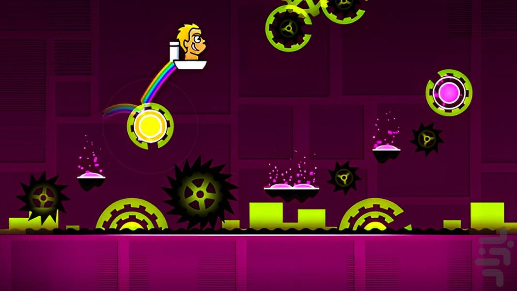 Skibidi Geometry Dash - عکس بازی موبایلی اندروید