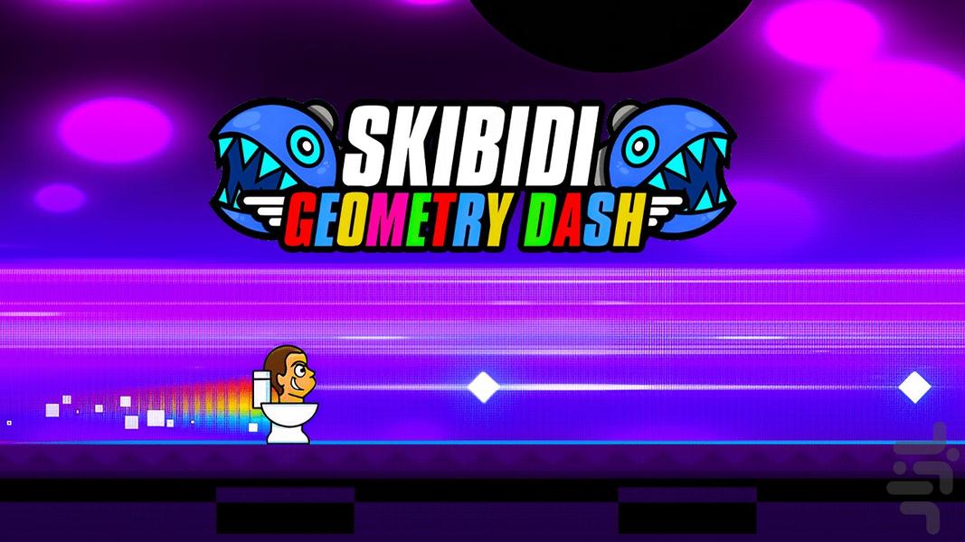 Skibidi Geometry Dash - عکس بازی موبایلی اندروید