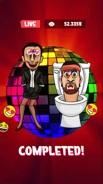 Guess Real WC Monster - Gameplay image of android game