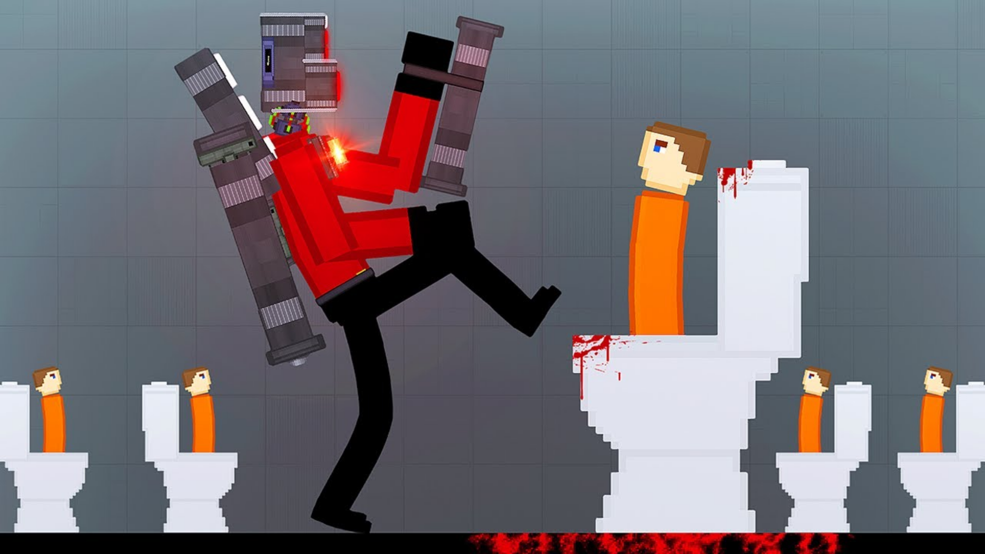 برنامه Skibidi Toilet Mod Melon دانلود بازار