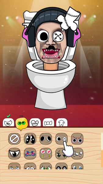 Mix Toilet Monster Makeover - Gameplay image of android game