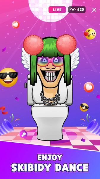 Toilet Mix: Monster Makeover - Image screenshot of android app