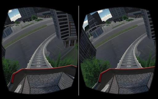 Roller Coaster VR ۲۰۱۷ - عکس بازی موبایلی اندروید