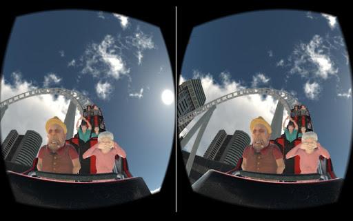 Roller Coaster VR ۲۰۱۷ - عکس بازی موبایلی اندروید