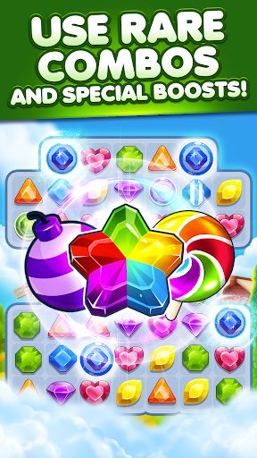 Addictive Gem - Match 3 Games - عکس بازی موبایلی اندروید