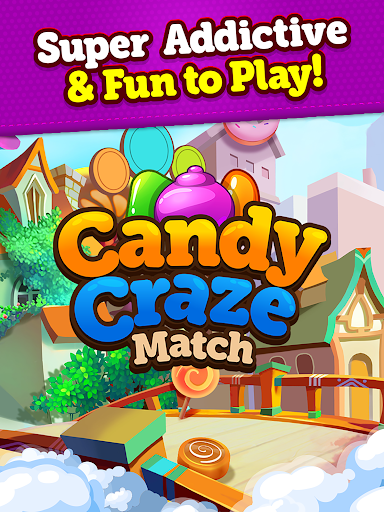 Candy Craze Match ۳: ۲۰۲۰ New Puzzle Games Free - عکس بازی موبایلی اندروید